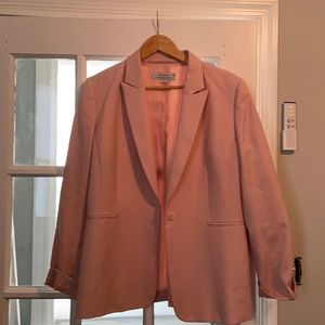 Tahari pink blazer